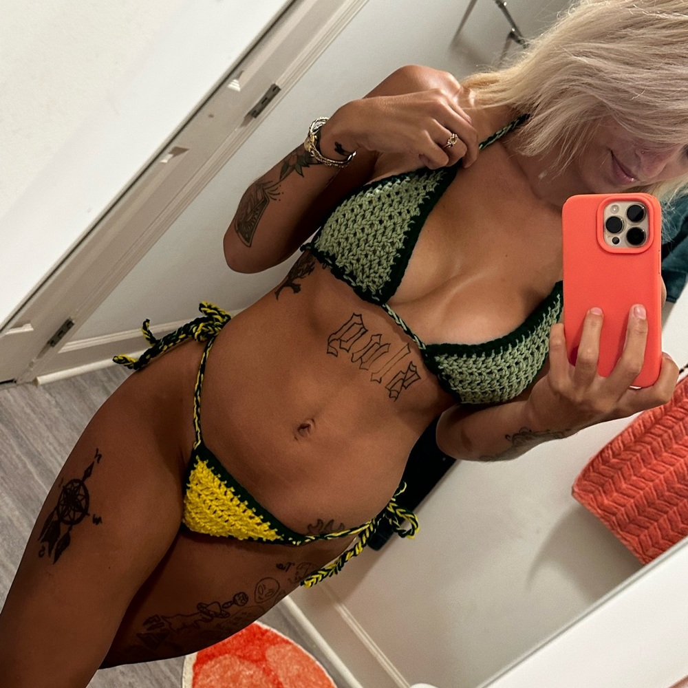 Crochet handmade women’s swimsuit